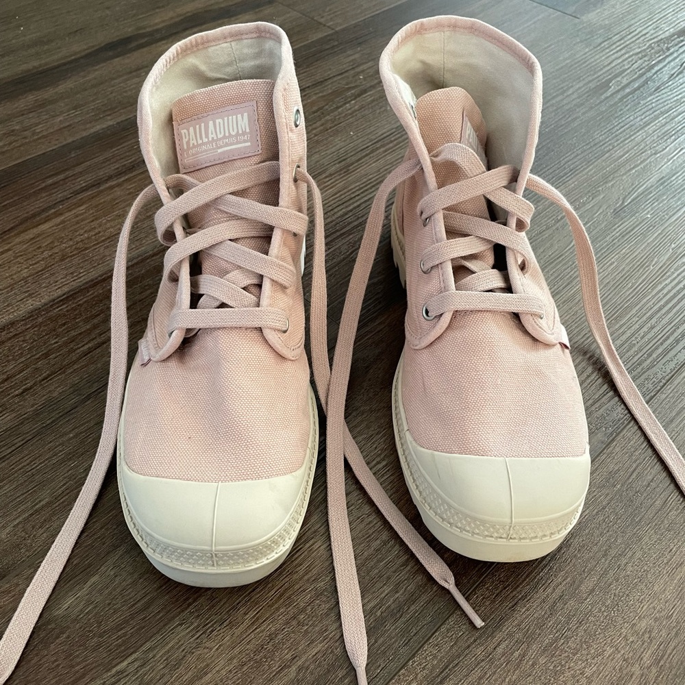 Palladium Canvas Boots 9.5